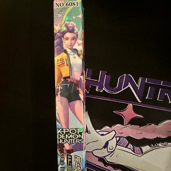 Demon Hunter Graphic Black Tote Bag Set - Picture 4 of 4